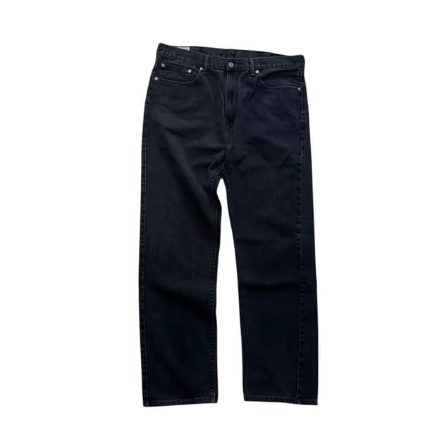 [37] 리바이스 505 블랙진 데님 청바지 [lv0971]
