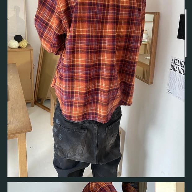 언더마이카 워킹데드 좀비 플란넬 체크 셔츠 1