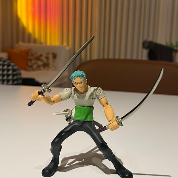 <반다이> 원피스 플렉시블 액션 피규어 조로 (2003)