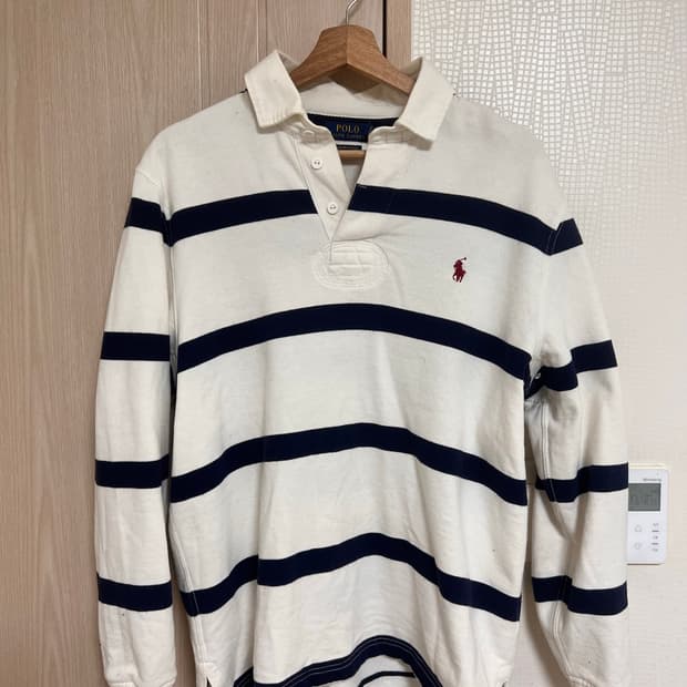 폴로 랄프로렌 스크라이프 럭비 카라티