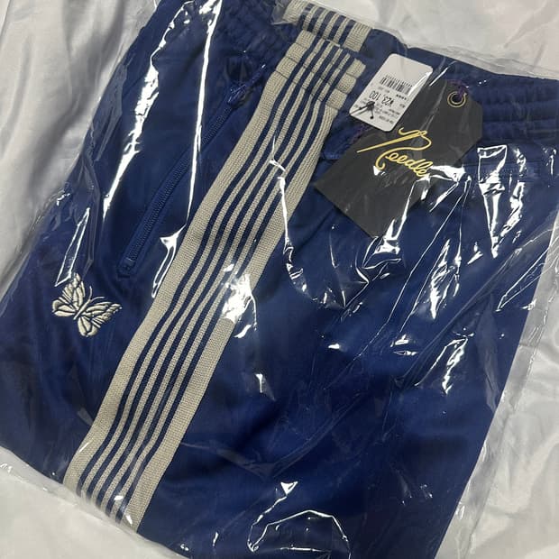 니들스 hd 트랙 팬츠 폴리 스무스 로얄