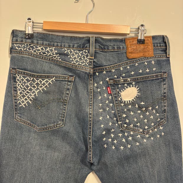 Levi’s Premium 511 사시코 커스텀 데님 팬츠