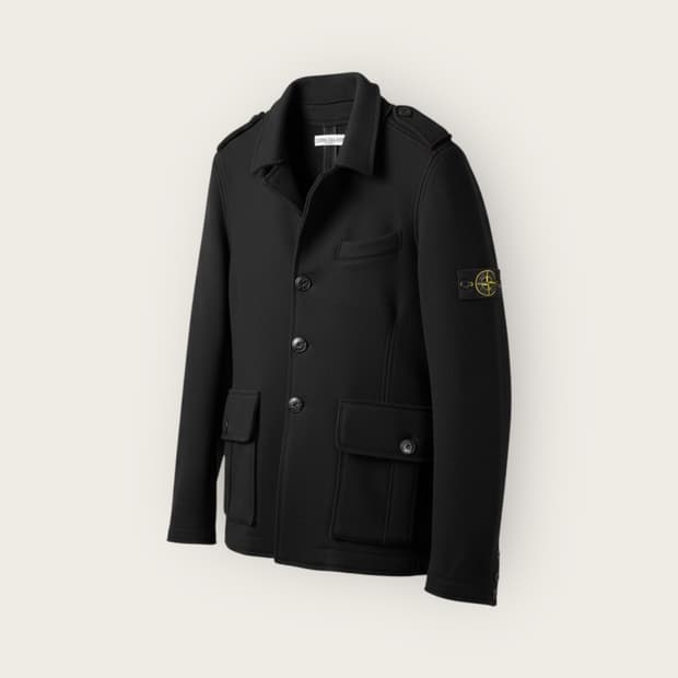 L/ 스톤아일랜드 10AW 견장 코트 자켓