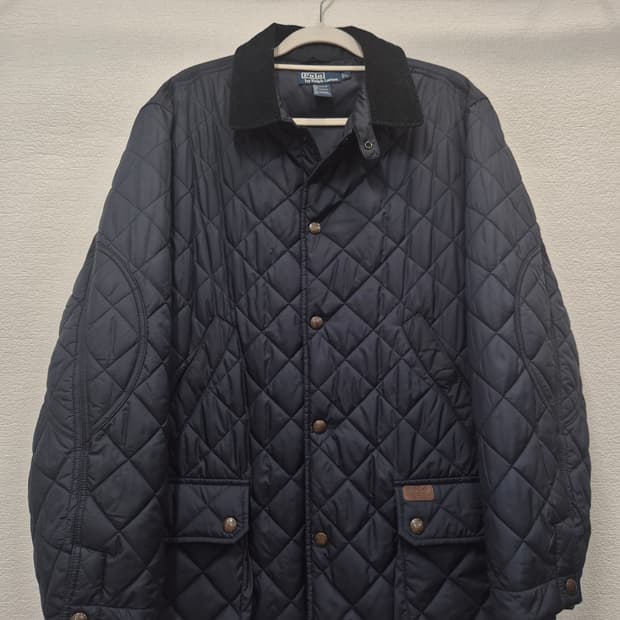 폴로 랄프로렌 네이비 퀼팅 자켓 / 105 (정품)