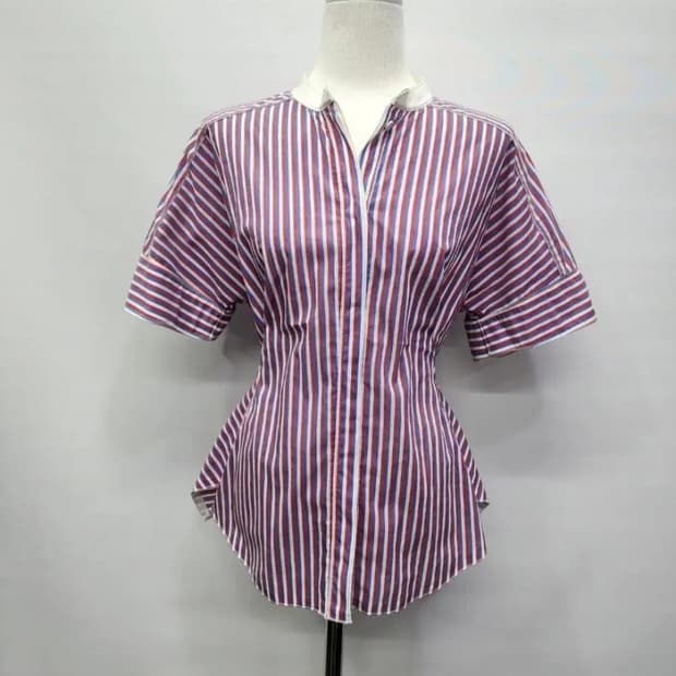 미샤 스트라이프 브라우스55