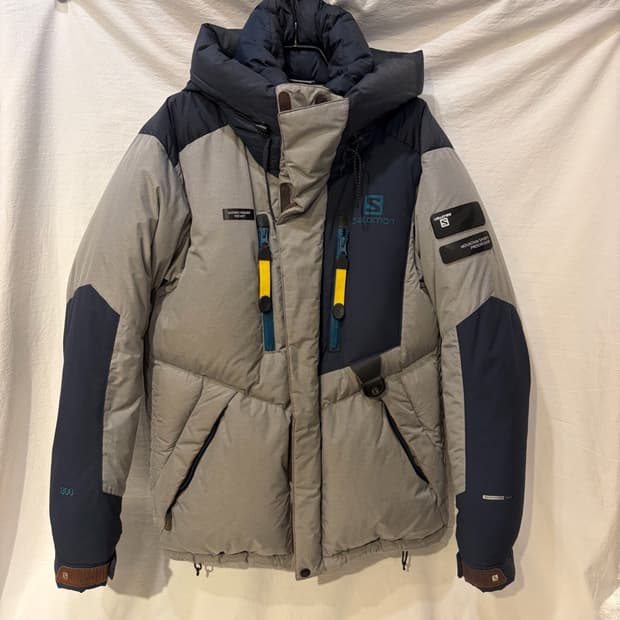 살로몬 알레스카 해비 다운 패딩 점퍼