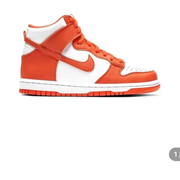 나이키 270 덩크 하이 GS 오렌지 블레이즈