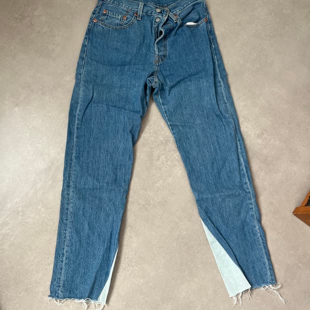 리바이스 배색 데님 26 사이즈