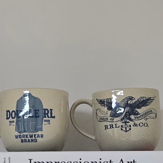 RRL 더블알엘 폴로 머그컵 인테리어 오브제