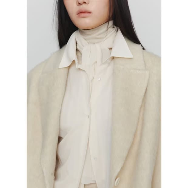 Amomento 아모멘토 시어 코튼 롱 스카프