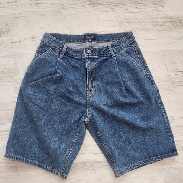WHO A U 후아유 버뮤다 데님 팬츠 32사이즈 중청 반바지