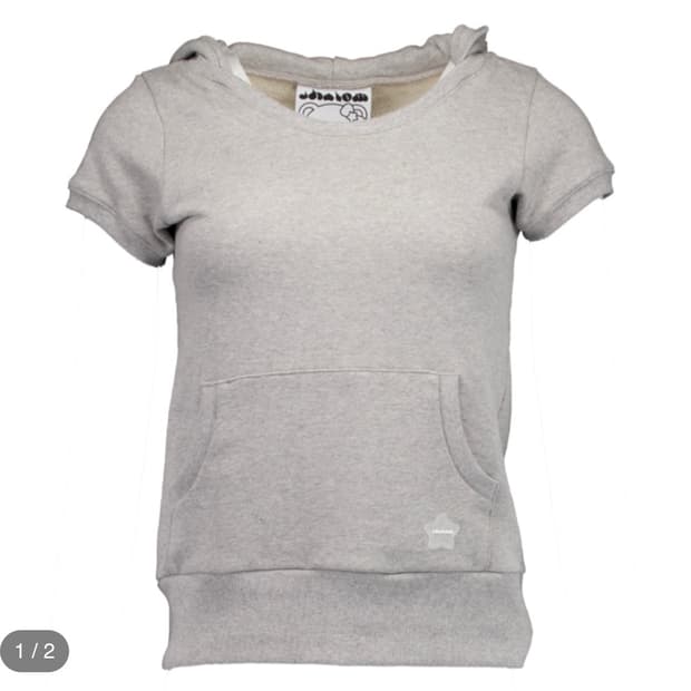 샬롬클럽 WING HOODY GRAY M
