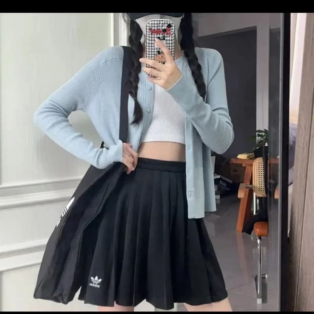 아디다스 치마 테니스 스커트 미니스커트