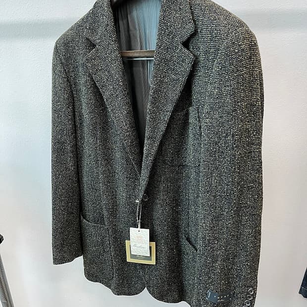 110) 꼬르넬리아니 이태리 트위드 자켓 