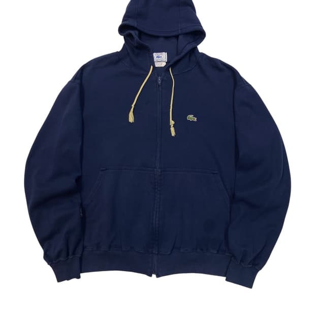 7-80's izod 라코스테 집업 후디