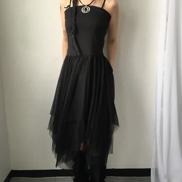 Unbalanced ballet mood onepiece