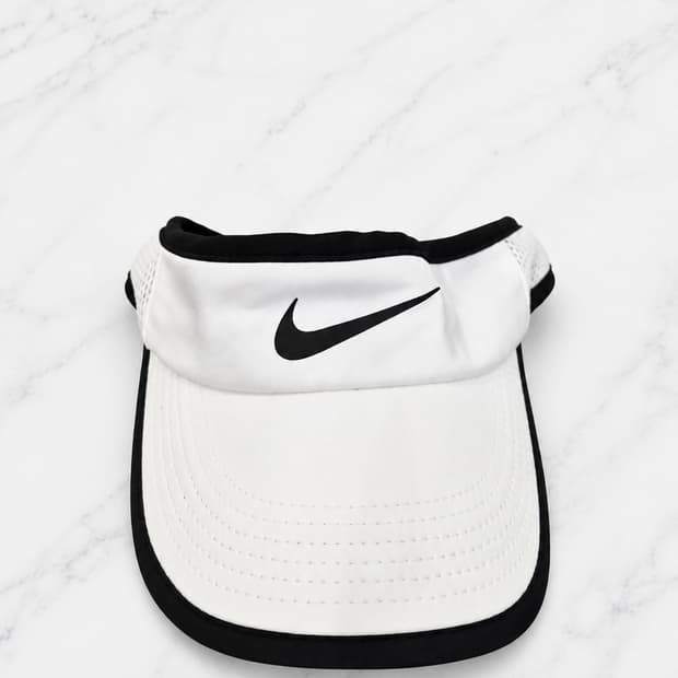 FREE사이즈,여성)) NIKE 나이키 썬캡 모자!~ 화이트&블랙~