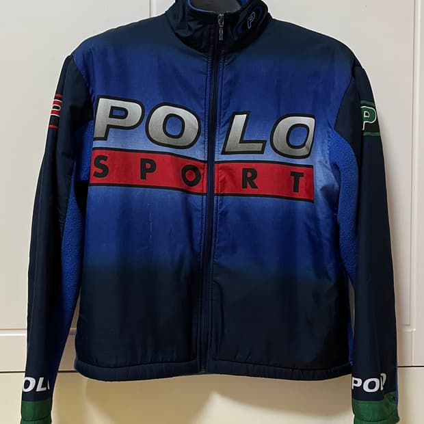 폴로 스포츠 후리스 자켓