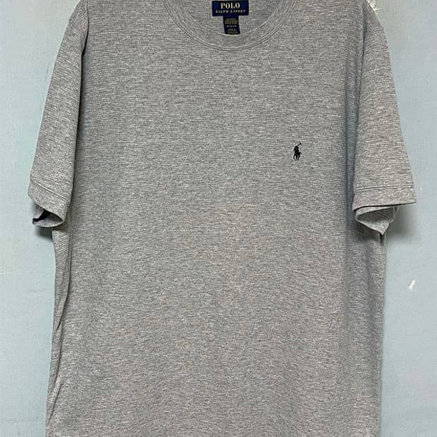 POLO 폴로 남자 반팔티 캐주얼 와플 기본 XXL 110