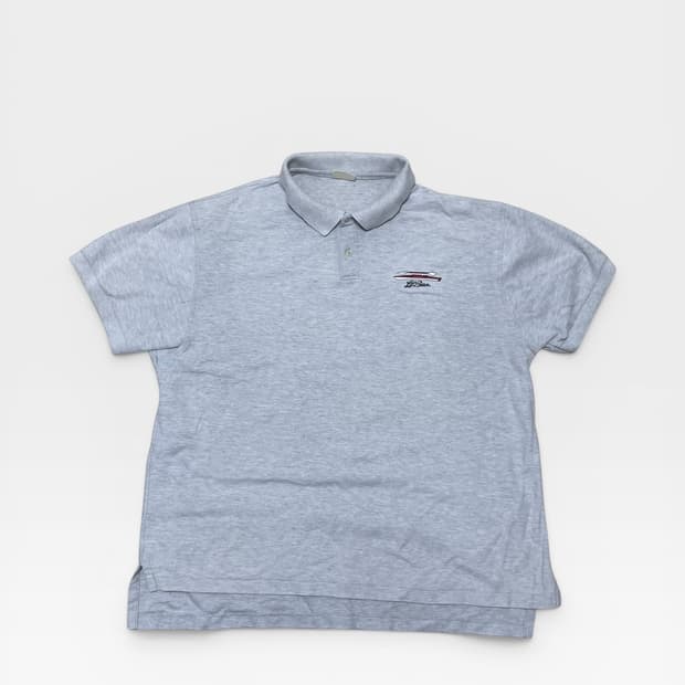 LL bean - 카라 하프 티셔츠 (L 추천)