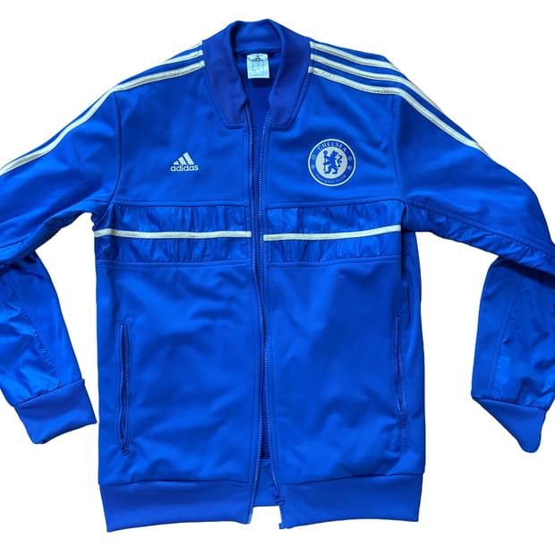 Adidas × Chelsea FC 트랙 자켓 (M)