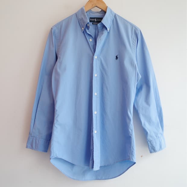 PoloRalphLauren 폴로 랄프로렌 코튼 블루셔츠