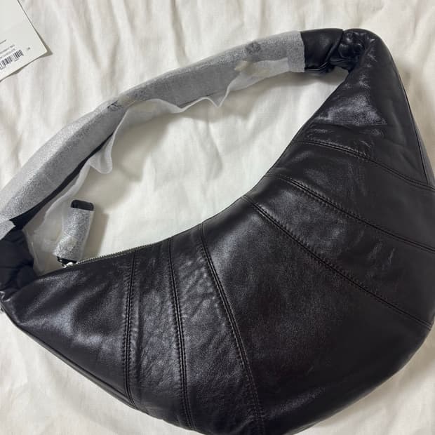 르메르 포춘백 라지 다크초코 (차정원가방)