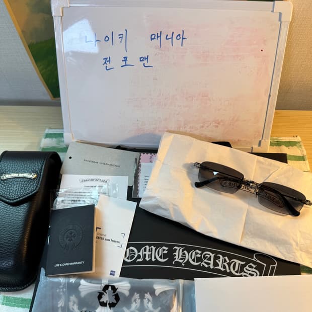 [OS]크롬하츠 필스3 매트블랙 실버 MBK-P 선글라스 버전