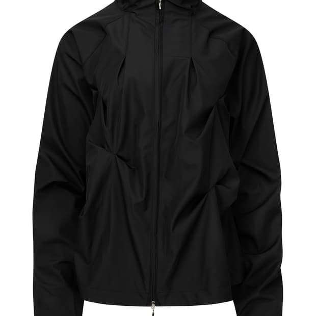 PINTUCK WIND BREAKER (UNISEX) BLACK 2사이즈