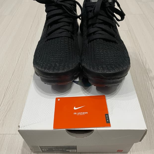 나이키 에어 베이퍼맥스 플라이니트 3 트리플블랙 235mm
