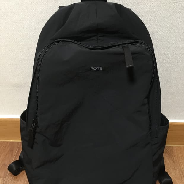 POTE 포테 백팩 블랙
