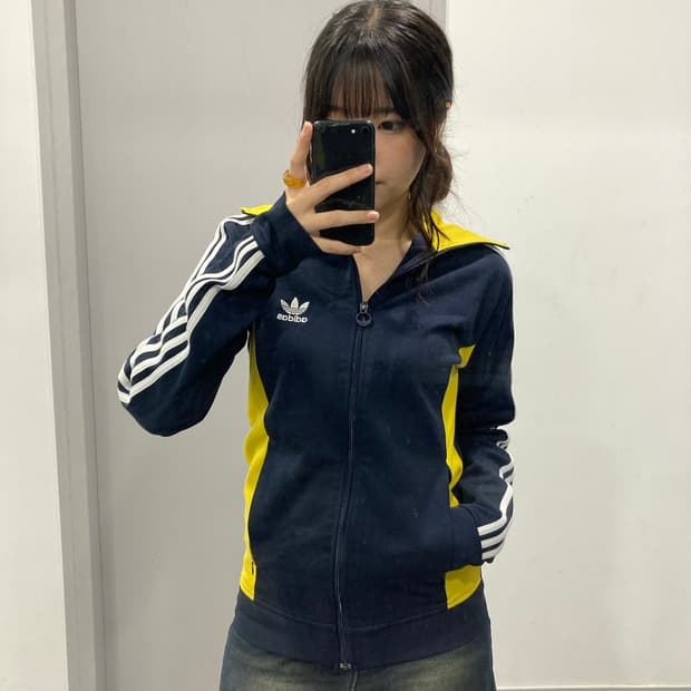 아디다스 유로파 네이비 옐로우 져지 트랙탑