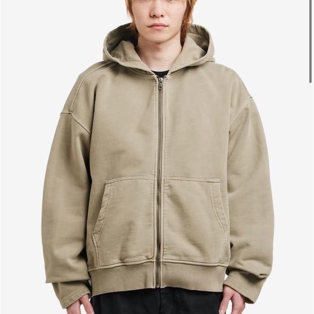 비치 브레인스 후드집업 데저트beach brains zip hoodie 