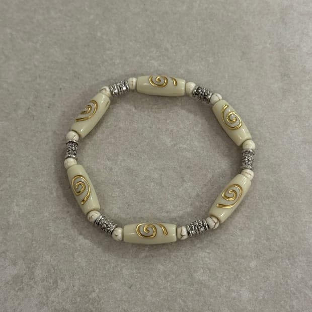 스네일 포인트 나바호 팔찌