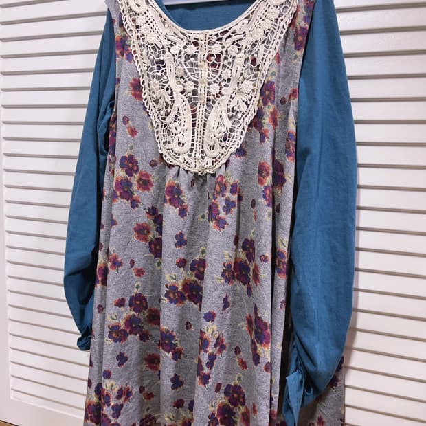 모리걸 하구미 아오이유우깔 일본 빈티지 코디세트 코디셋 원피스