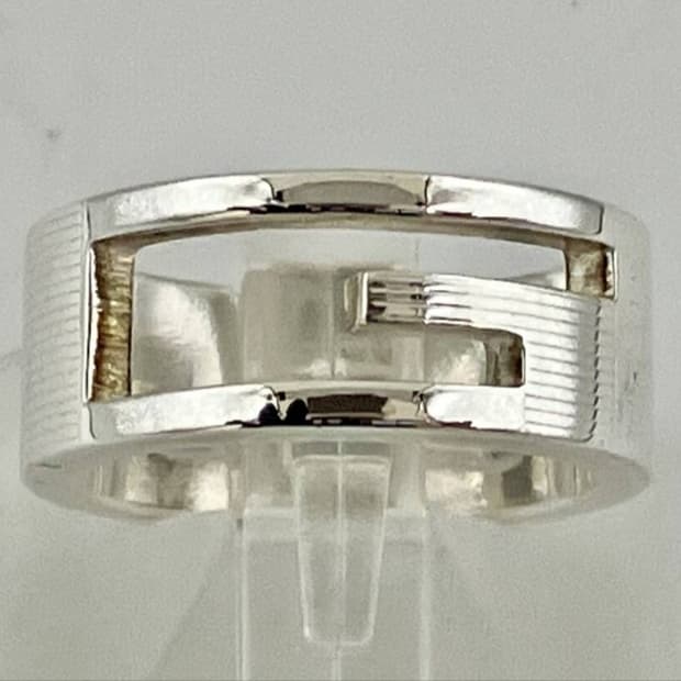 GUCCI 925 Silver Ring 