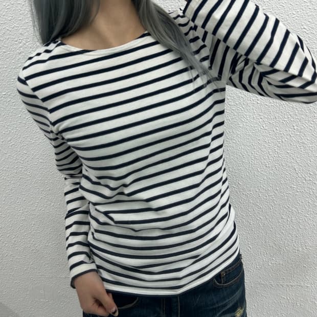 세인트제임스 네이비 단가라 롱슬리브