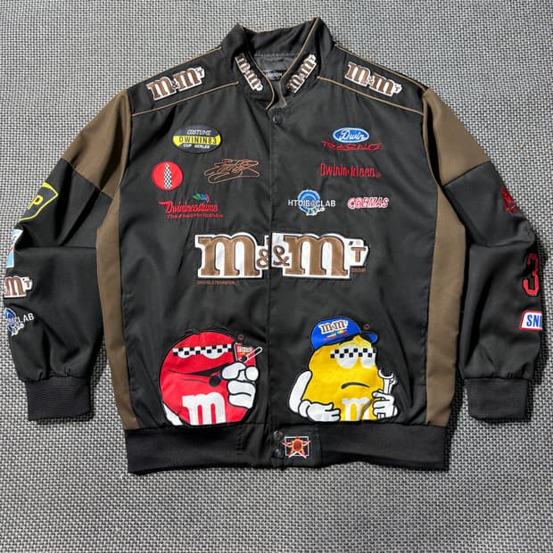 m&m 레이싱 바람막이 점퍼