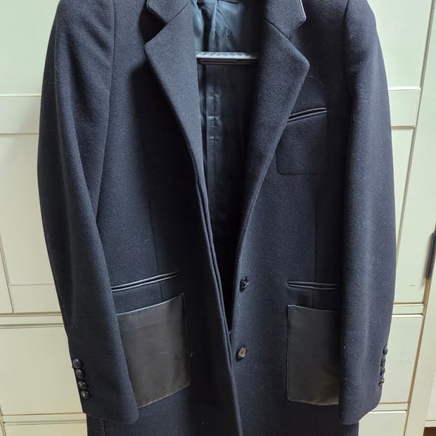 The Kooples 쿠플스 블랙 울 자켓 코트
