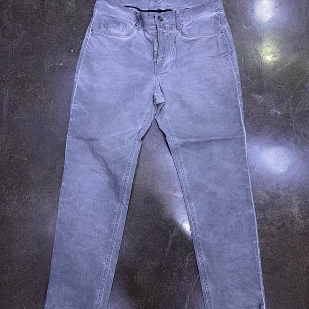 시리즈 힙스터 그레이 다잉 데님 팬츠 34