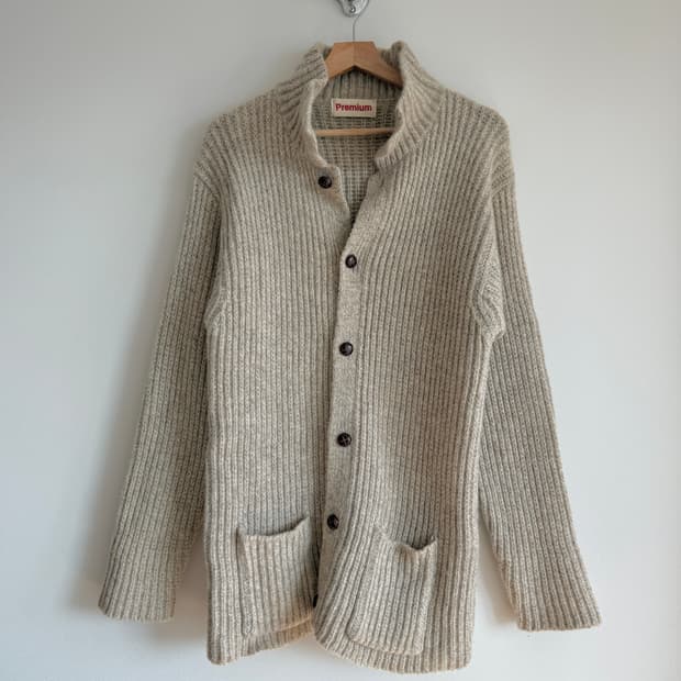 Pre owned 헤비울 가디건