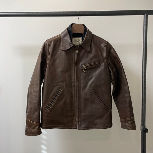 (38) sugar cane 슈카케인 홀스하이드 스포츠자켓