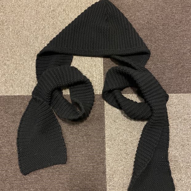 닐바렛 울 후드 머플러