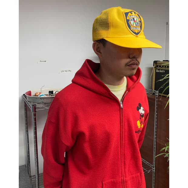 하와이 폴리스 빈티지 트러커캡