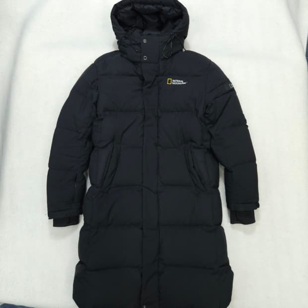 내셔널지오그래픽 카이만 롱패딩 M