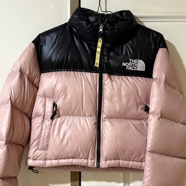 노스페이스 눕시 숏 파스텔핑크 M