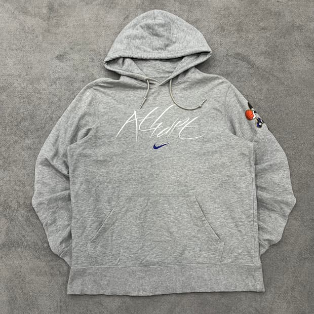 XL 나이키 ATHLETIC 회색 후드티