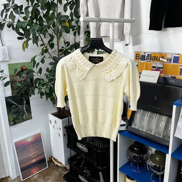 비비안웨스트우드 반팔 니트 XS