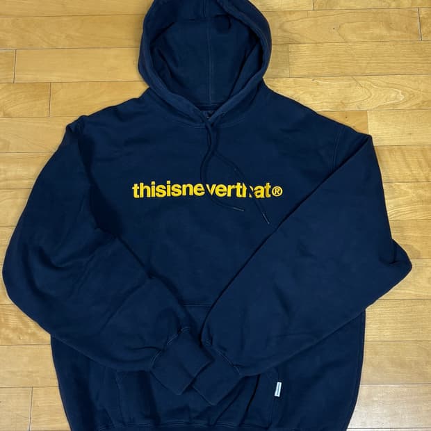 디스이즈네버댓 후드티 L