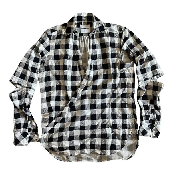 솔로이스트 17SS 풀오버 체크셔츠